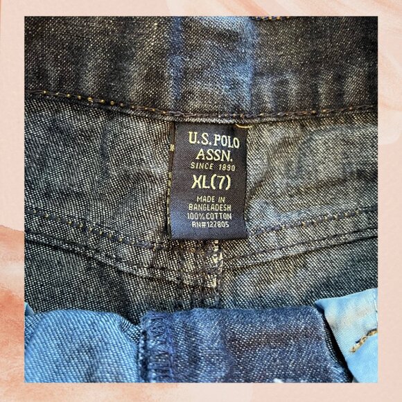 U.S. Polo Assn. Dark Wash Straight Leg Jeans - Picture 4 of 4